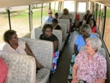 bus trips from Nungalinya Accommodation to AuSIL offices in Palmerston;