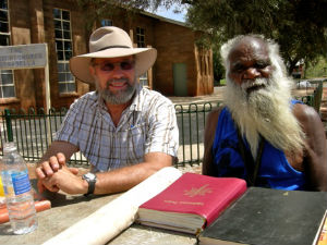 Paul Eckert & Rev Peter Nyaningu;